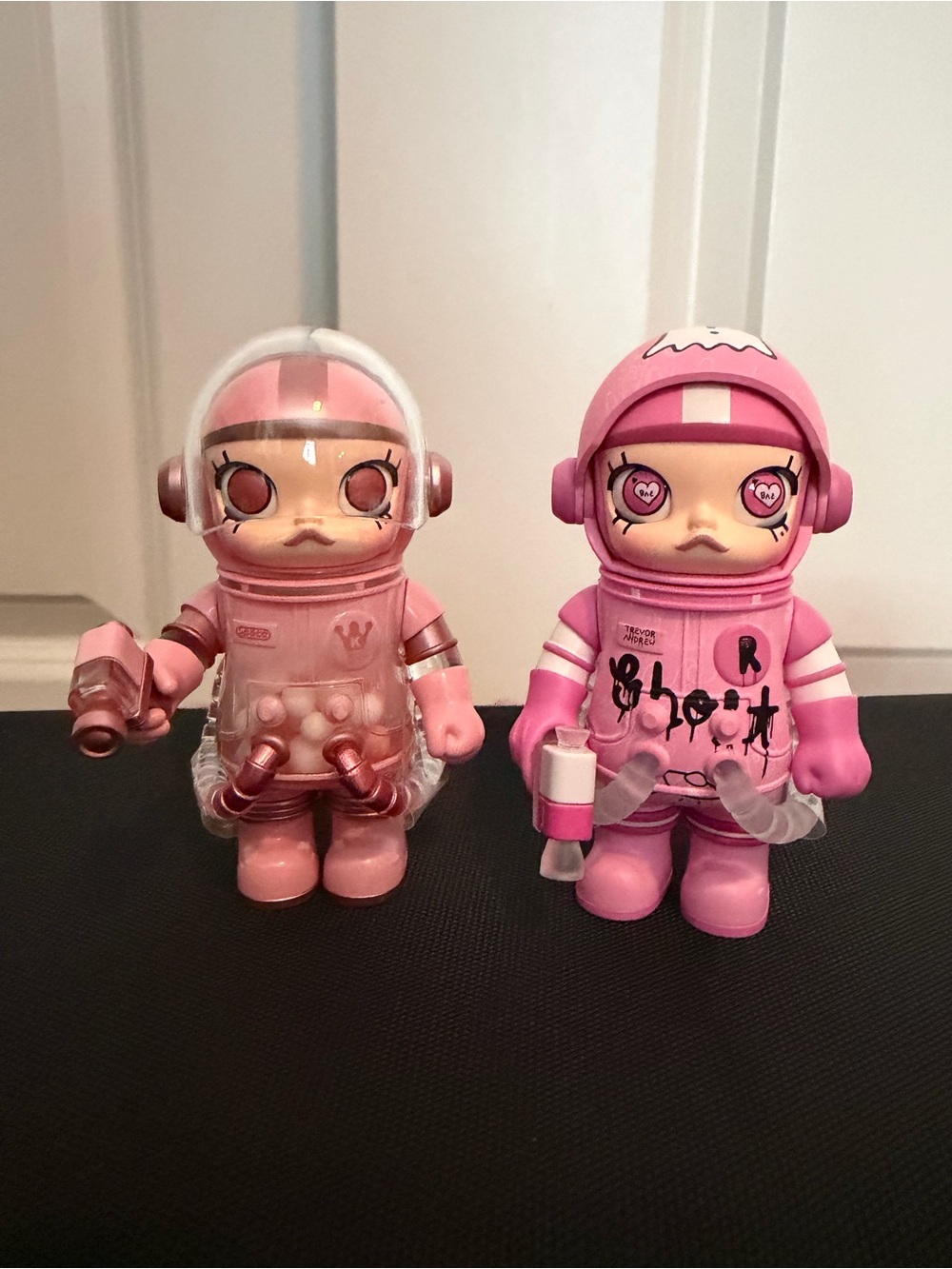 POPMART Space Molly - Set of 2 - Pink - Like New